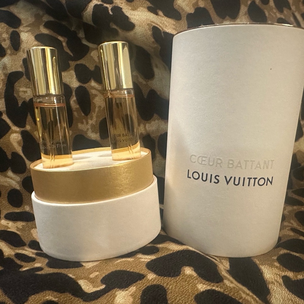 Louis Vuitton White Coeur Battant Fragrance Container
